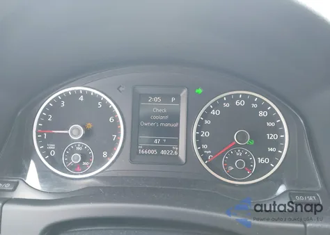 2013 Volkswagen Tiguan S z USA, uszkodzony, nr VIN WVGBV3AX5DW064704